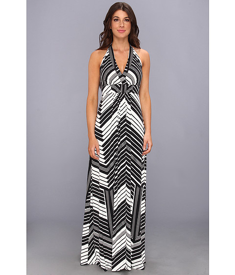 Jessica Simpson Halter Maxi Dress With Elastic Gathered Front | Shipped ...