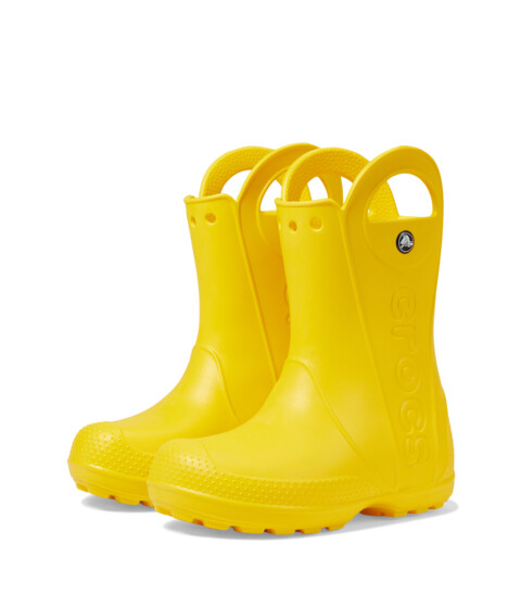 Crocs Kids Handle It Rain Boot (Toddler/Little Kid) Yellow - Zappos.com ...