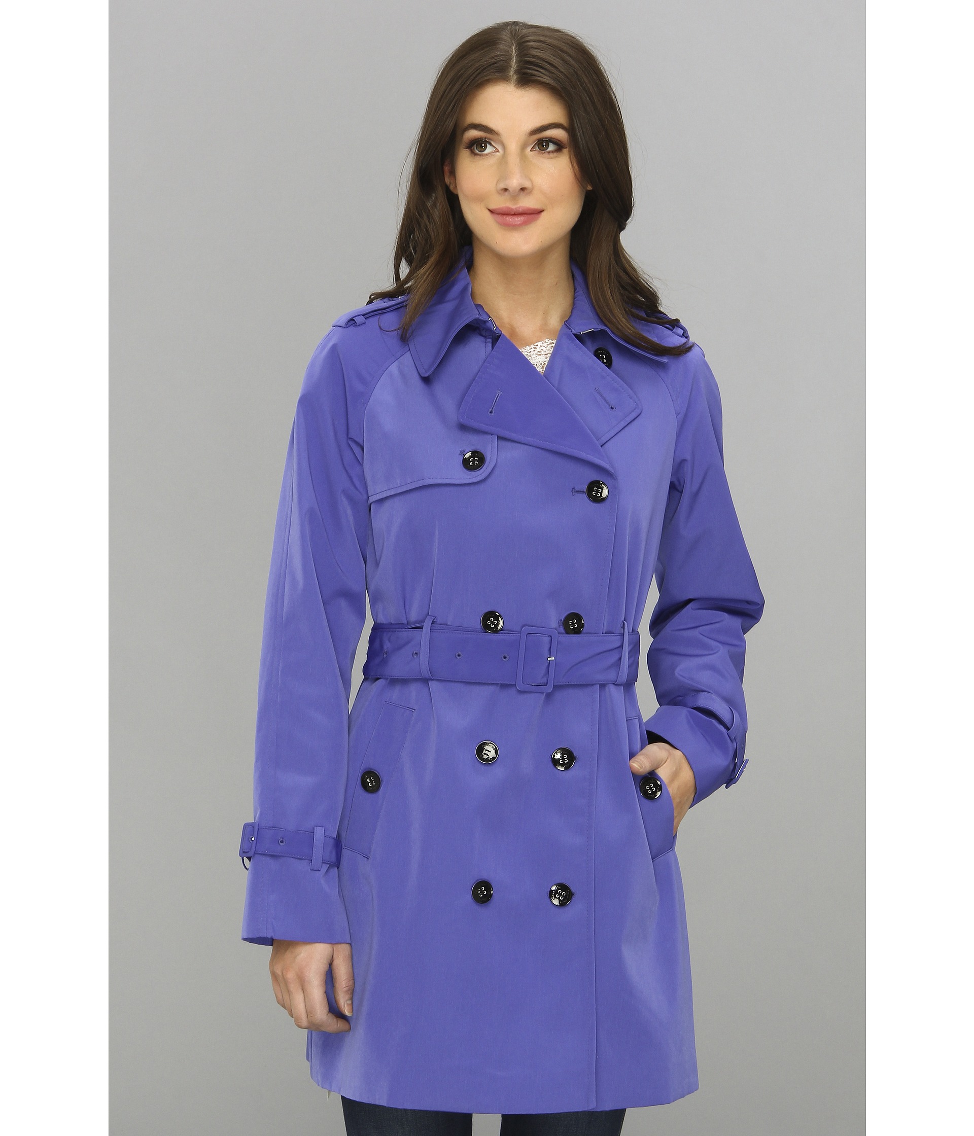 Calvin Klein Double Breasted Trench Coat CW442017