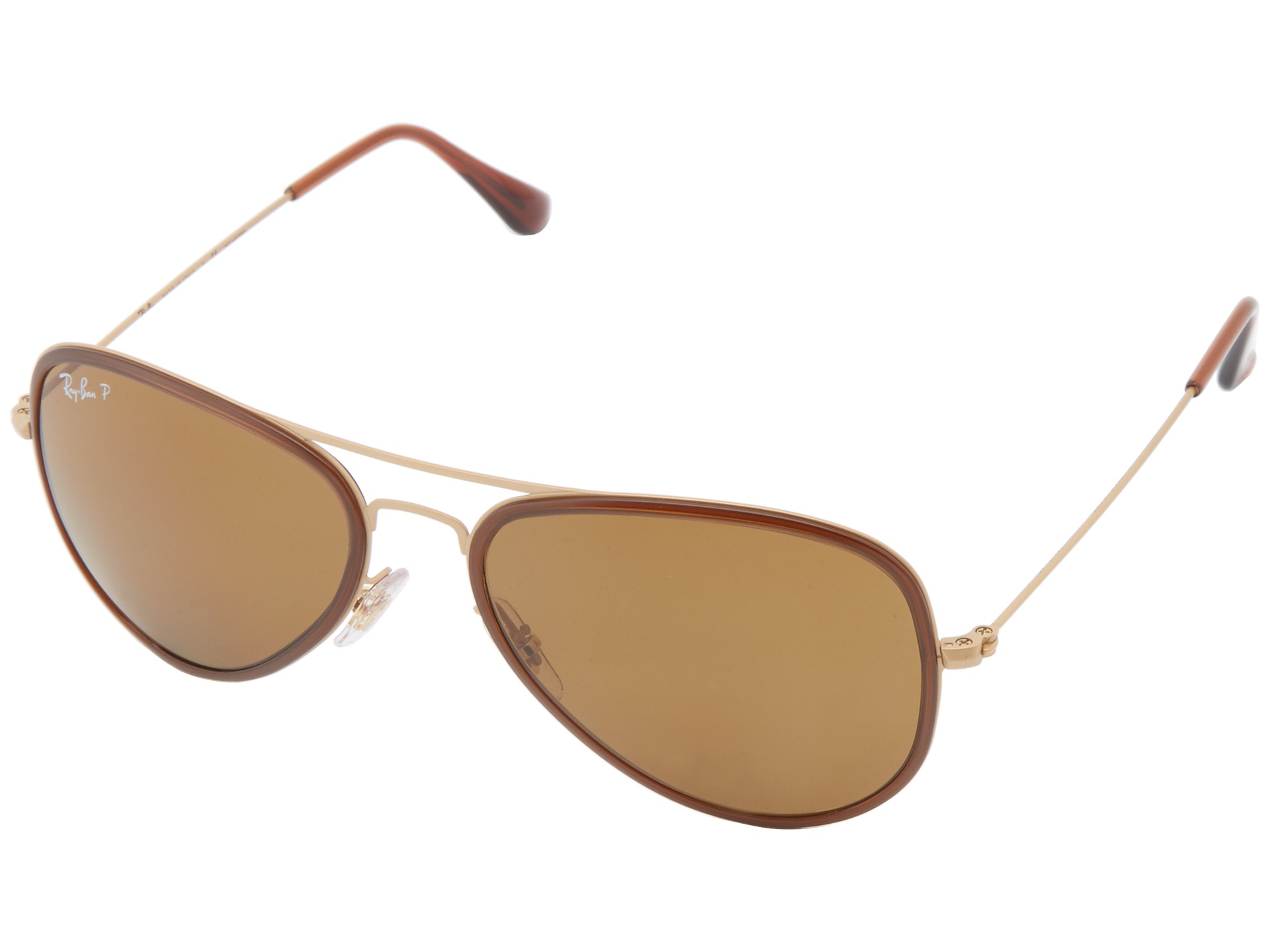 Ray Ban 0rb3513 Aviator Flat Metal Polarized 56