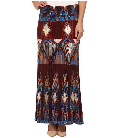 Karen Kane Southwestern Maxi Skirt Print, Clothing | Shipped Free at Zappos