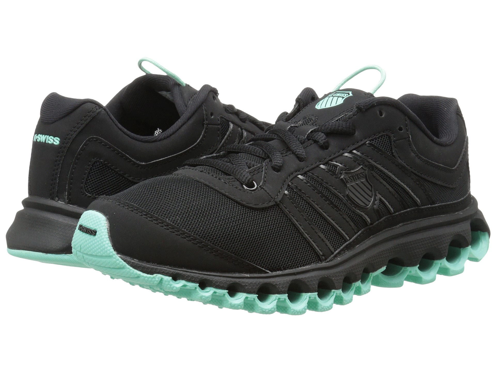 K Swiss Tubes 150 Snbk Black Ice Green