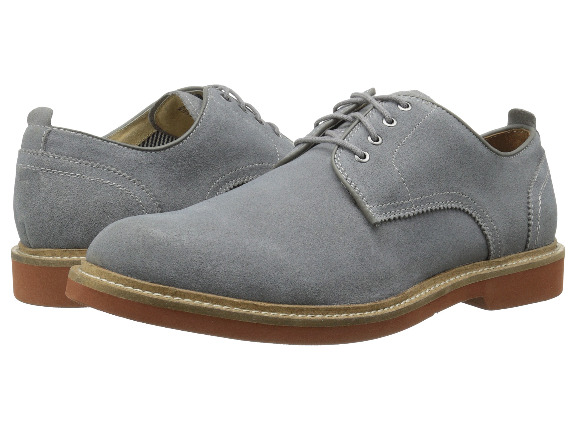 Florsheim Bucktown Plain Ox Gray Suede