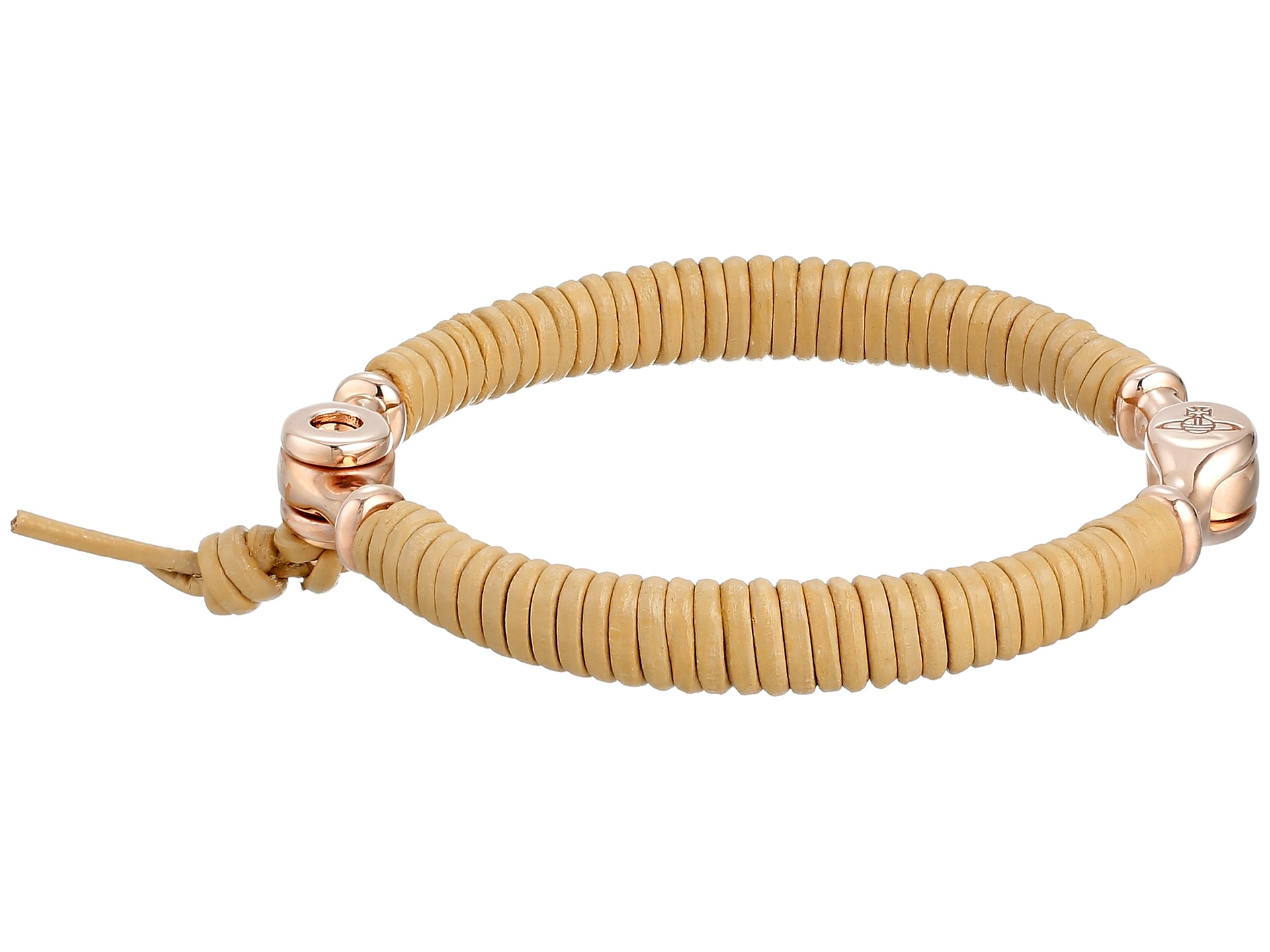 Vivienne Westwood Ryan Bangle Bracelet Beige