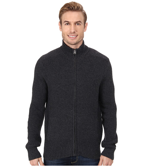 Cheap Lucky Brand Full Zip Mock Neck Sweater Marcasite - Men's Long ...
