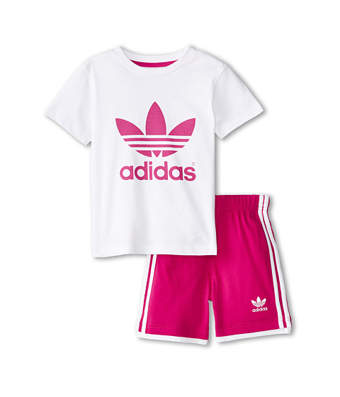adidas Originals Kids Trefoil Tee/Short Set (Infant/Toddler)