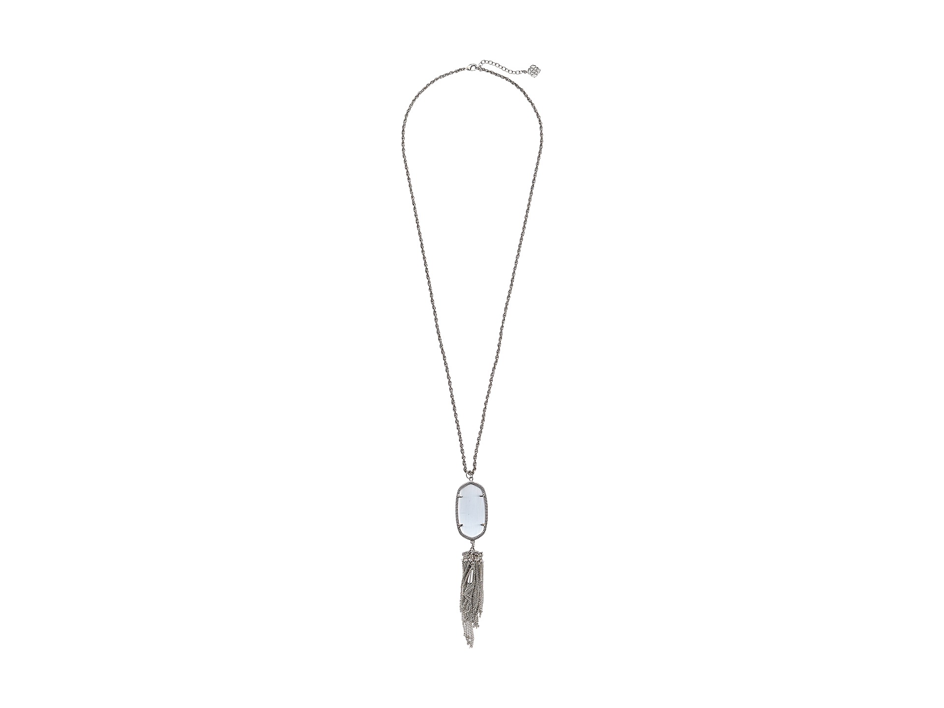  kendra scott rayne necklace silver