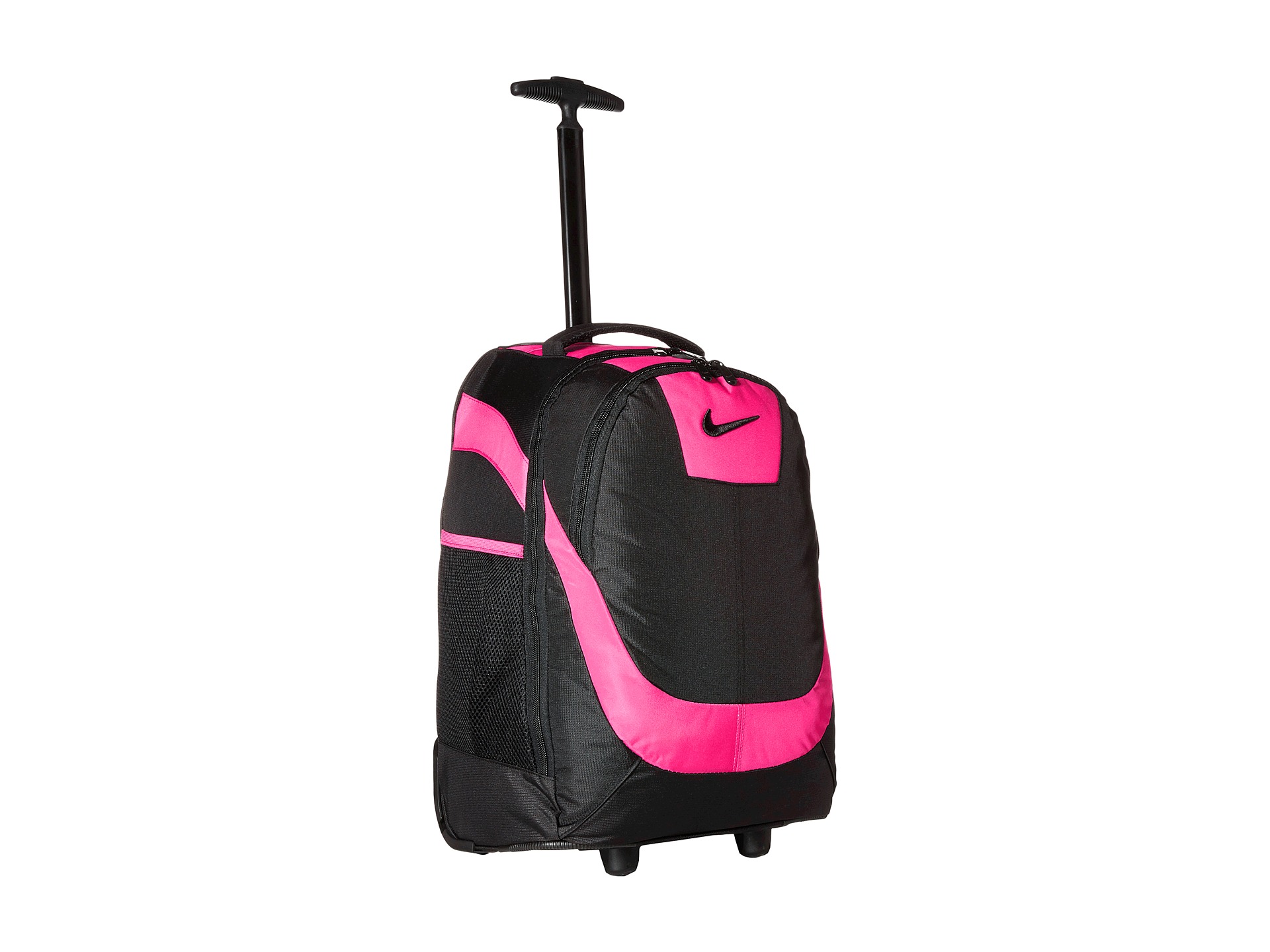 Nike Kids Rolling Backpack Black/Vivid Pink