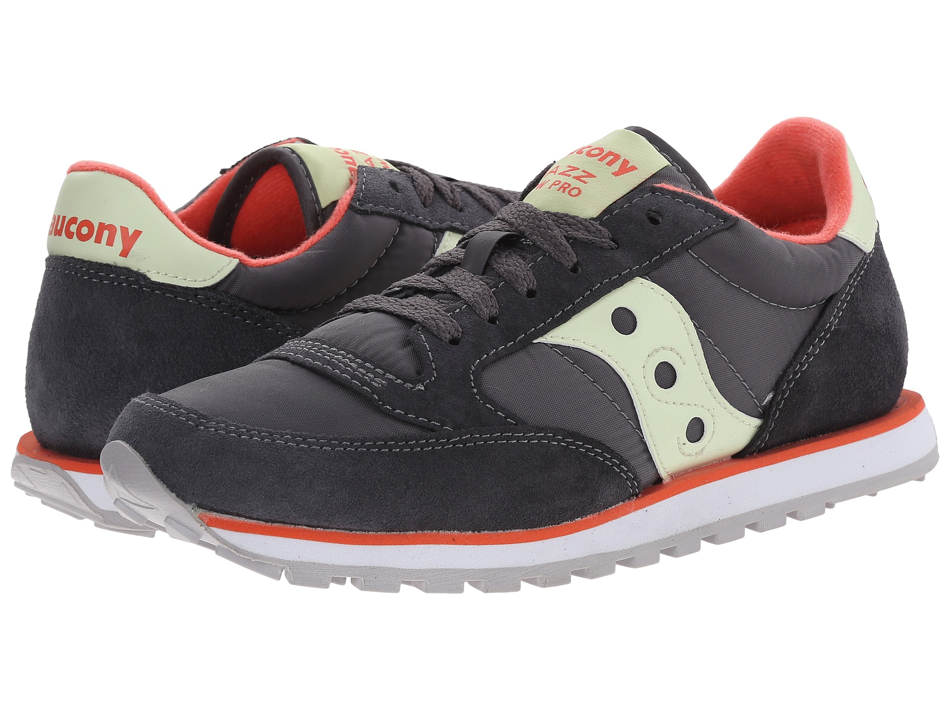 Saucony Originals Jazz Low Pro Charcoal/Yellow