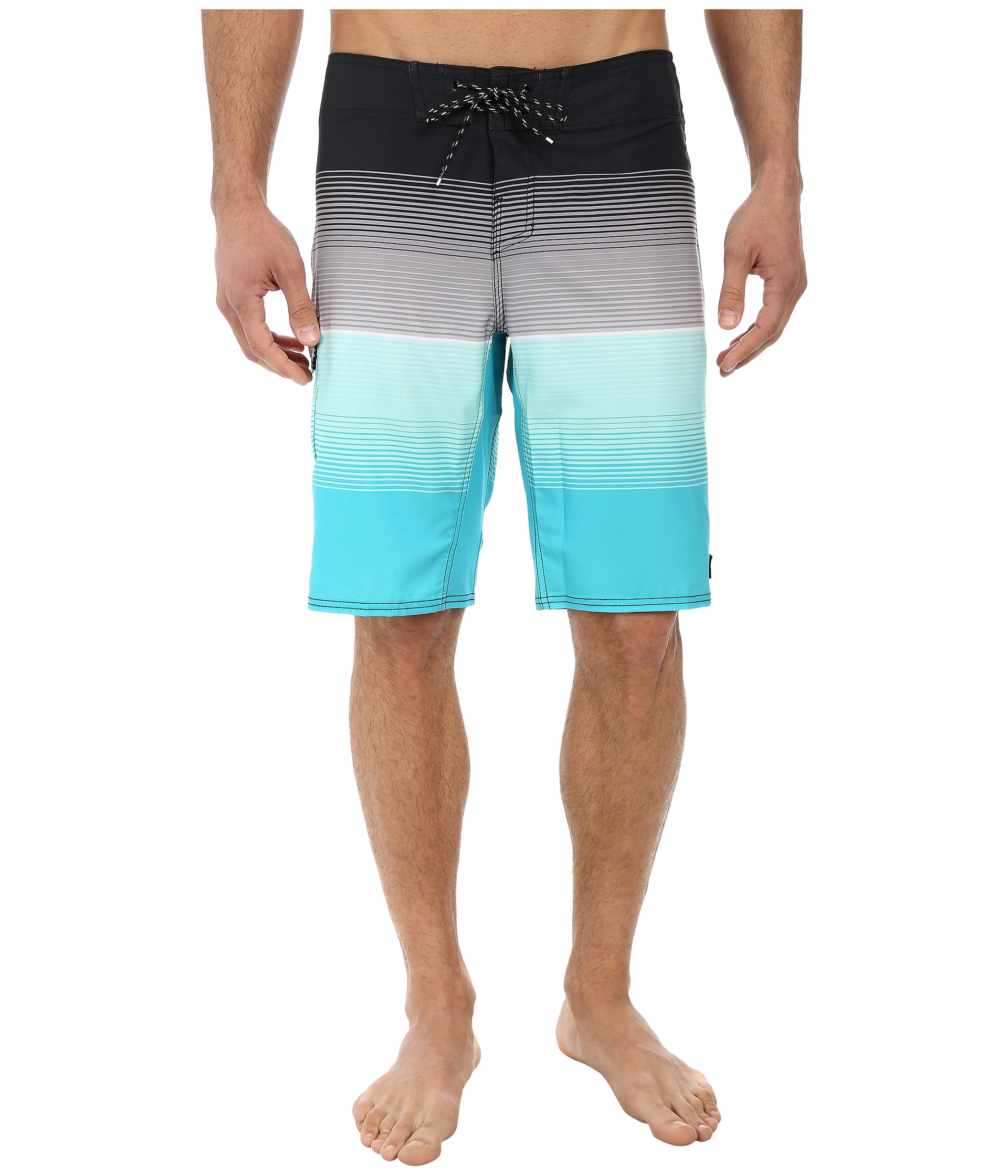 reef mission boardshorts black