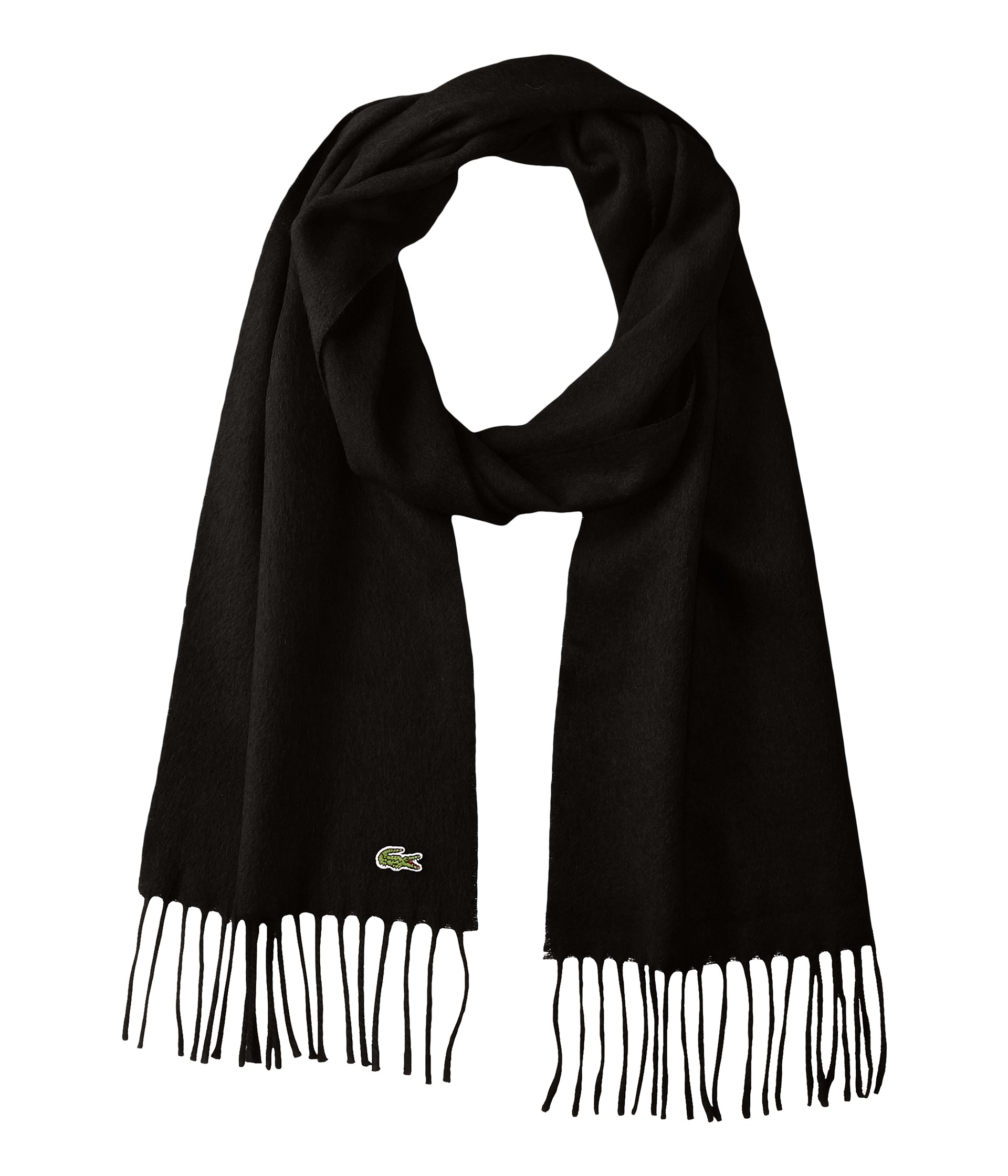 Lacoste Wool Cashmere Twill Scarf, Accessories