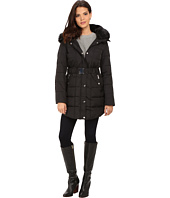 DKNY - Double Faux Fur Collar Belted Hooded Down 31359-Y5
