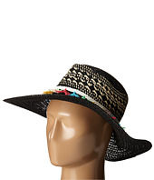 San Diego Hat Company - PBL3070 Open Weave Brim Sun Hat with Contrast Weave Details