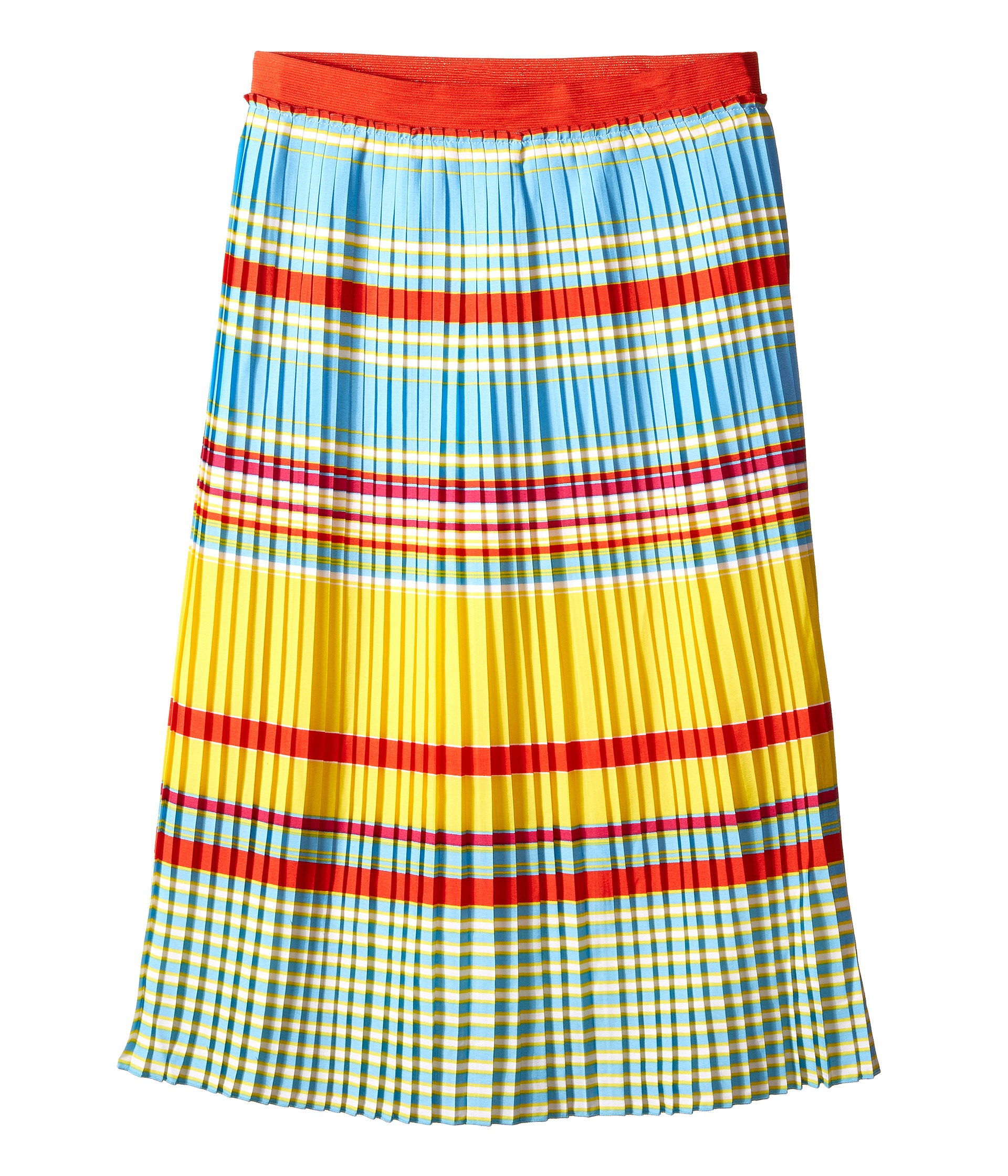 Little Marc Jacobs Crepe Skirt Stripes Print (Big Kids) Multicolor