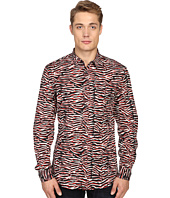 Just Cavalli - Slim Fit Swallow Print Shirt