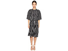 Gracie Printed Sandwashed Silk Dress