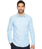 Calvin Klein - Slim Fit Long Sleeve Infinite Cool Chambray Twill Shirt