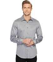 Calvin Klein - Slim Fit Long Sleeve Infinite Cool Chambray Twill Shirt