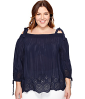 Lucky Brand - Plus Size Off Shoulder Top