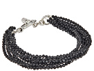 8 Strand Spinel Bracelet w/ Mini Toggle Clasp
