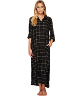 DKNY - Flannel Long Sleeve Maxi