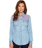 Rock and Roll Cowgirl - Long Sleeve Snap B4S3187