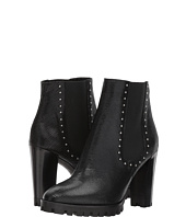 The Kooples - Reptile-Effect Leather Boots with Studs