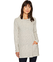 Mod-o-doc - Mini Zigzag Stripe Twisted Neck Tunic with Front Pockets