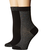 Pretty Polly - Lurex Stripe Socks 2PP