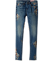 Blank NYC Kids - Denim Embroidered Skinny in Green Thumb (Big Kids)