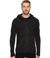 John Varvatos Star U.S.A. - Fisherman Ribbed Sweater Hoodie