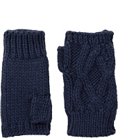 San Diego Hat Company - KNG3495 Cable Knit Fingerless Gloves