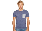 Short Sleeve Plaited Slub Pocket Tee