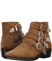 Toga Virilis - Suede Western Buckle Boot