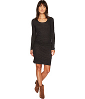 Lanston - Ruched Long Sleeve Shirtdress