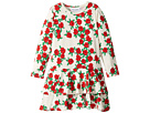 Rose Long Sleeve Frill Dress (Infant/Toddler/Little Kids/Big Kids)
