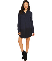 Hudson - Bijou Button Up Front Plaid Shirtdress