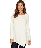 TWO by Vince Camuto - Long Sleeve Smog Yarn Mixed Novelty Stitch Pullover