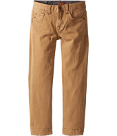 7 For All Mankind Kids - Stretch Twill Slimmy Pants in Khaki (Little Kids/Big Kids)