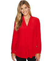 Tribal - Long Sleeve Double Layer Front Blouse