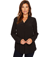 Tribal - Long Sleeve Double Layer Front Blouse