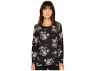 Long Sleeve Delicate Bouquet Blouse