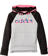 adidas Kids - Color Block Hooded Pullover (Toddler/Little Kids)