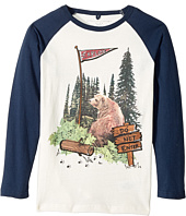 Stella McCartney Kids - Buck Bear Graphic Raglan T-Shirt (Toddler/Little Kids/Big Kids)