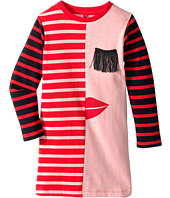 Stella McCartney Kids - Kora Striped Dress w/ Fringe Eyelash Detail (Toddler/Little Kids/Big Kids)