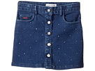 Embellished Denim Mini Skirt (Toddler/Little Kids)