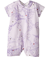 Versace Kids - Barocco Lady Bug Print Collar Romper (Infant)