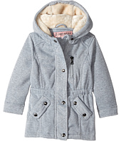 Urban Republic Kids - Long Silhouette Fleece Anorak with Pile in Hood (Toddler)