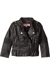 Urban Republic Kids - Faux Leather Moto with Peplum (Toddler)
