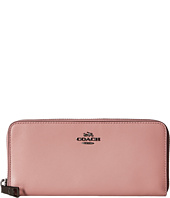 COACH - Smooth Slim Accordian Zip